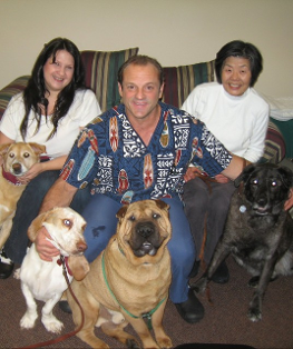 Dr Dicey and Staff and Loving Dogs
